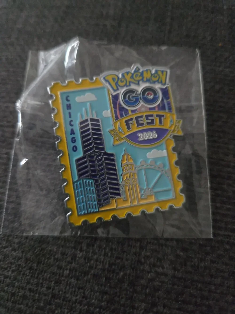 Pokemon GO GO Fest 2026 Chicago Premier Pin